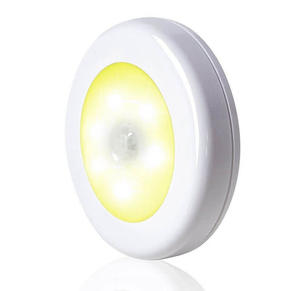 Smart Body Sensing Round LED Night Light Wall Sconce Lamp