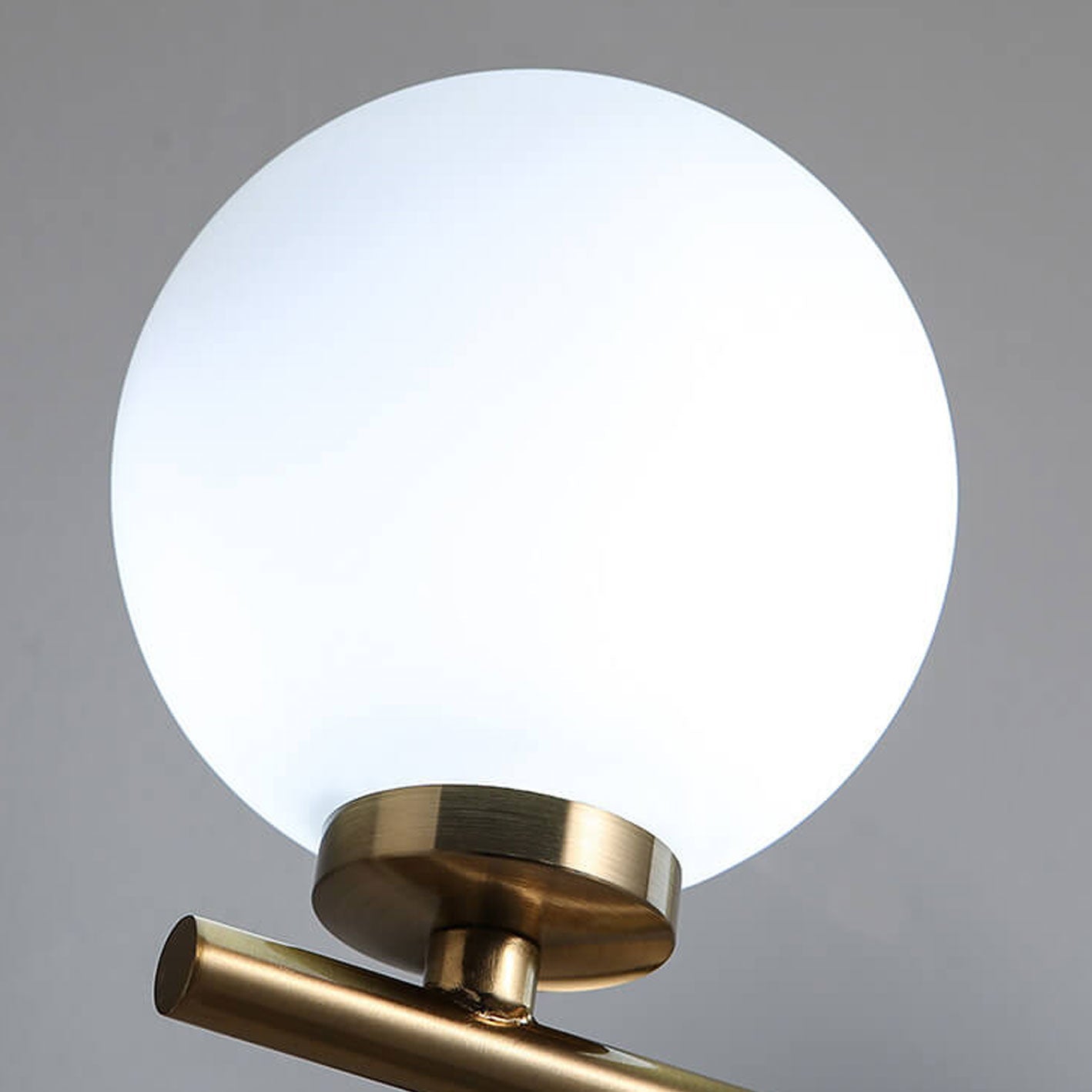Milk Ball Metal Magic Bean 1/2/3 Light Wall Sconce Lamp