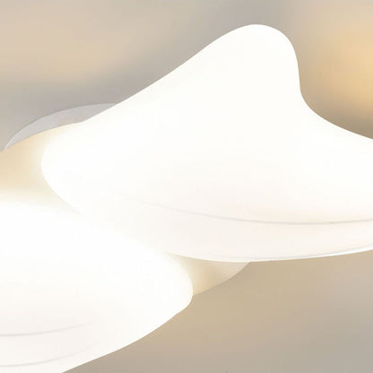 Creative PE Geometric Shade Hardware LED Wall Sconce Lamp