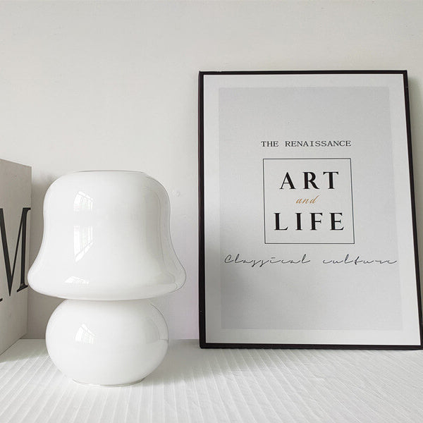 French Mushroom Table Lamp