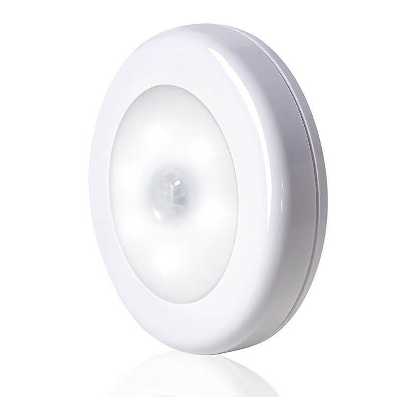 Smart Body Sensing Round LED Night Light Wall Sconce Lamp