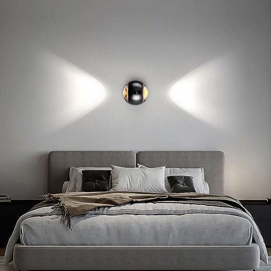 Aluminum And Down Luminous LED Spotlight Wall Sconce Lamp