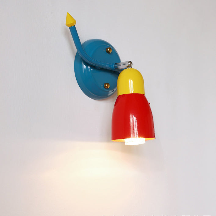 Creative Iron Arrow 1-Light Rocker Arm Wall Sconce Lamp
