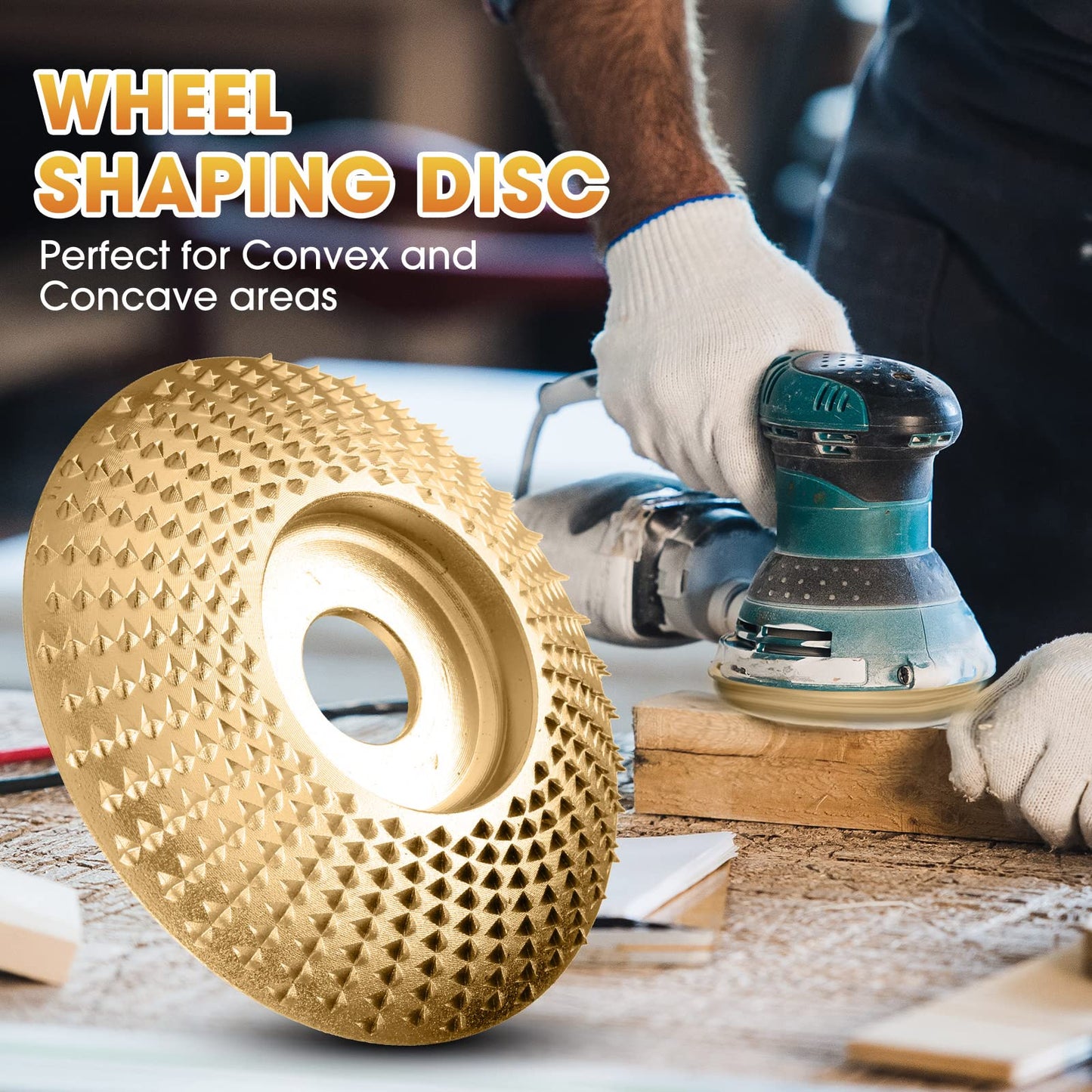 Tungsten Carbide Grinding Wheel Set, 3 Discs