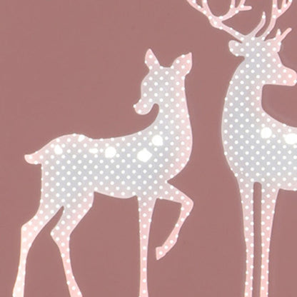 Acrylic Aluminum Iron Deer Ginkgo LED Wall Sconce Lamp