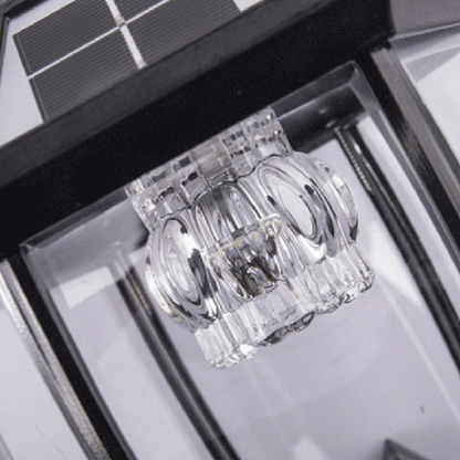 Aluminum Glass LED Solar Waterproof Wall Sconce Lamp