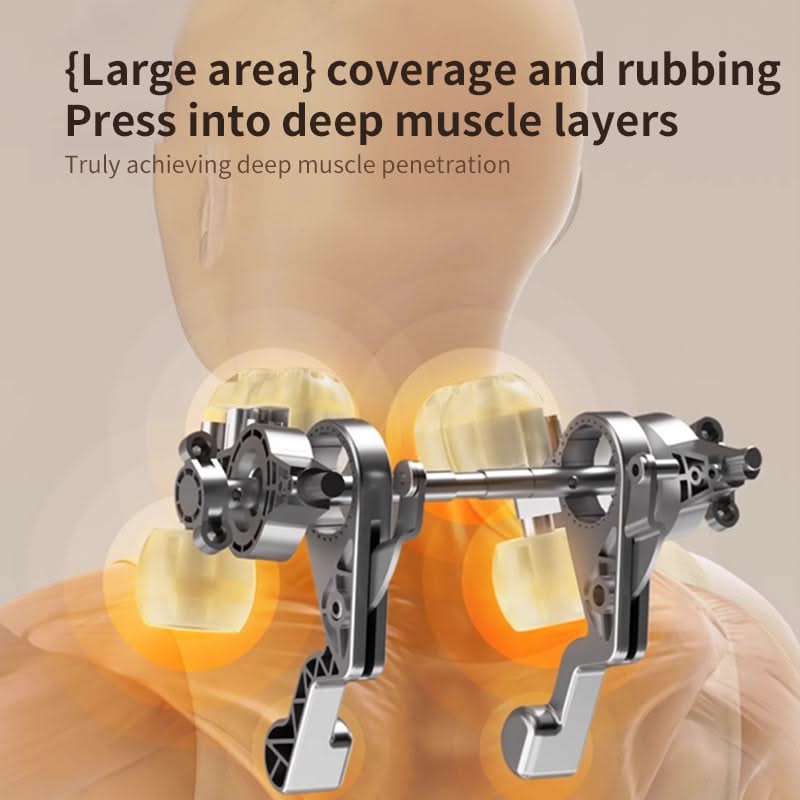Cordless Heated Neck Massager with Remote