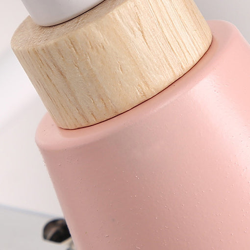 Simplicity Wood Iron Horn Cone 1/2/3 Light Wall Sconce Lamp