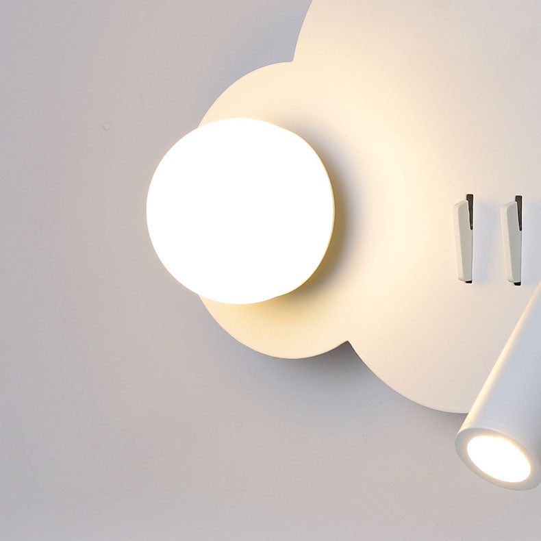 Simplicity Shape LED Rotatable Spotlight Wall Sconce Lamp
