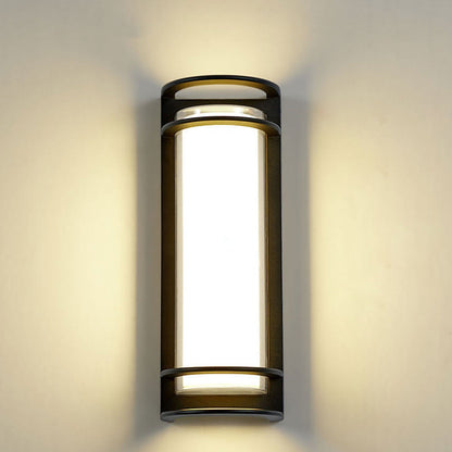 Outdoor Column Waterproof LED Garden Wall Sconce Lamp