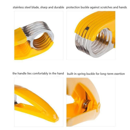 Handheld 11-Blade Banana Slicer