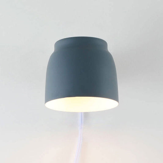 Minimalist Column Barrel Rotatable 1-Light Wall Sconce Lamp