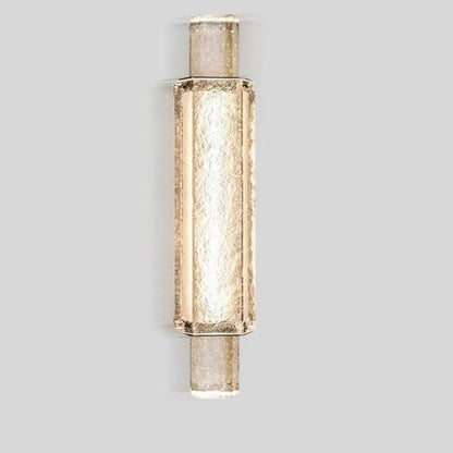 Bubble Glass Cylindrical 1-Light LED Wall Sconce Lamp