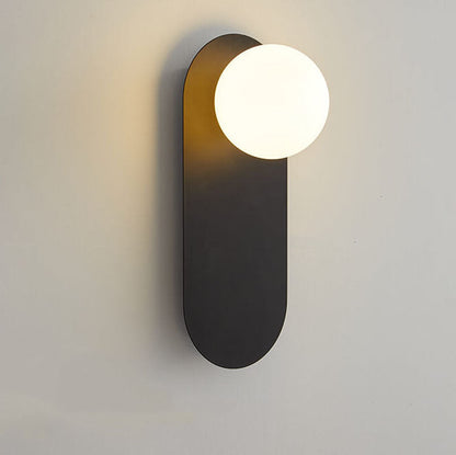 Nordic Minimalist Glass Ring Wall Sconce