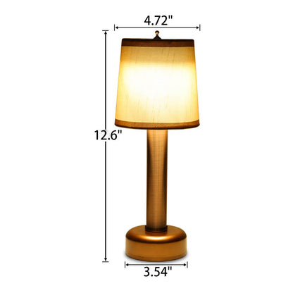 Vintage Linen Iron Table Lamp