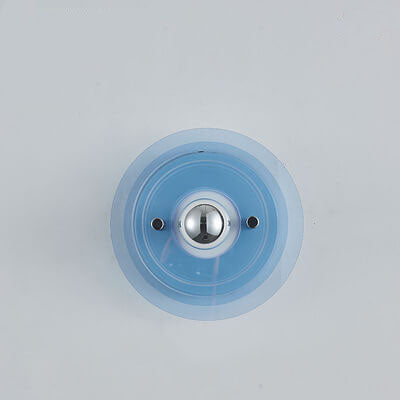 Stained Round Light Shadow Acrylic 1-Light Wall Sconce Lamp