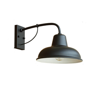 Vintage Iron Barn Waterproof Outdoor Wall Sconce
