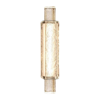 Bubble Glass Cylindrical 1-Light LED Wall Sconce Lamp