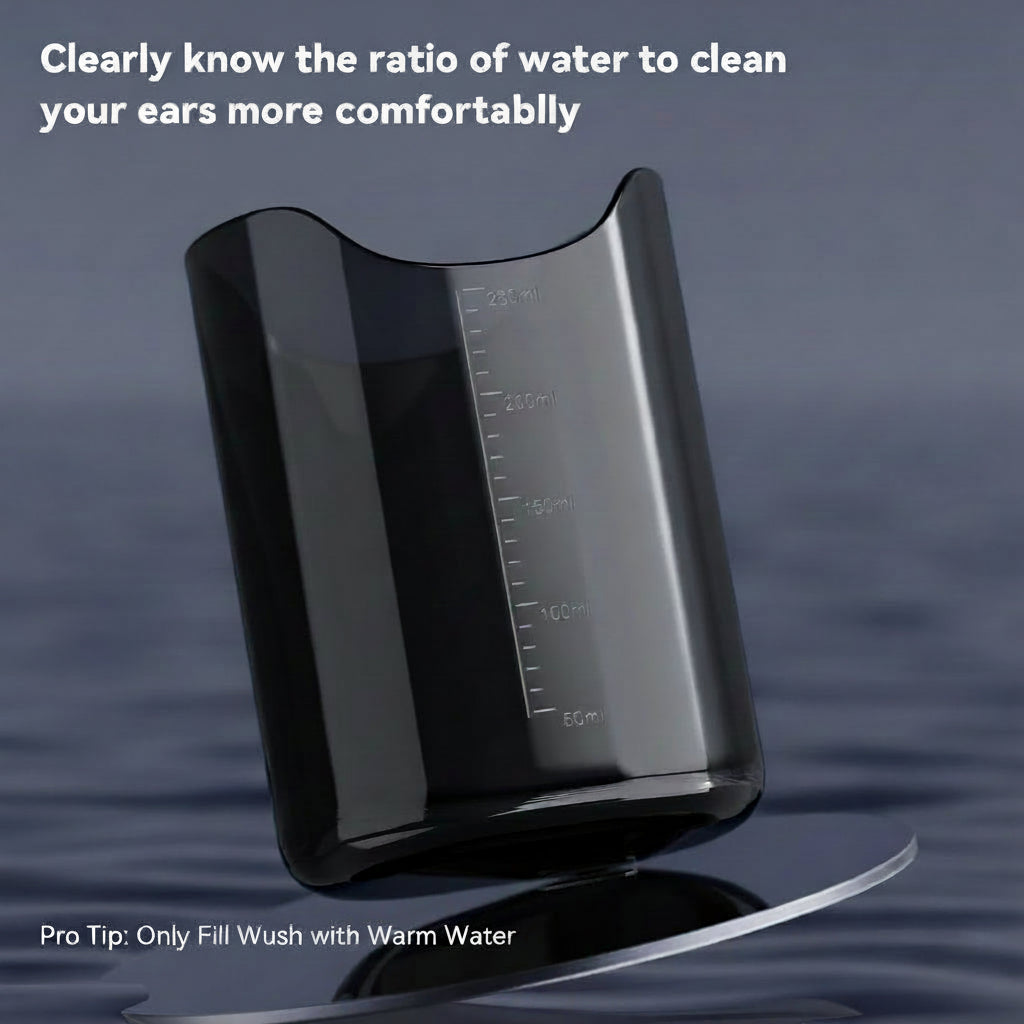 Ear Cleaning System, Rechargeable Triple Jet Stream