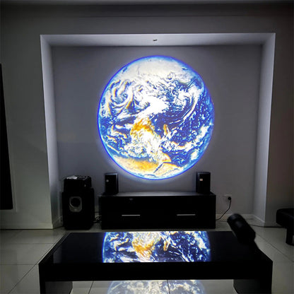 Moon and Earth Projection Lamp