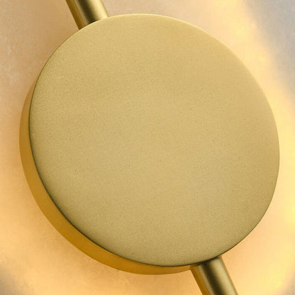 Modern Iron Circle LED Wall Sconce Lamp