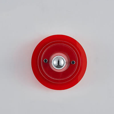 Stained Round Light Shadow Acrylic 1-Light Wall Sconce Lamp