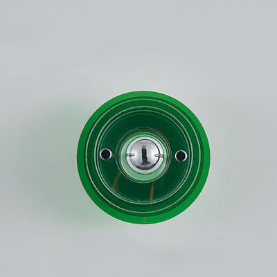 Stained Round Light Shadow Acrylic 1-Light Wall Sconce Lamp