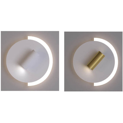 Acrylic Disc Spotlight Rotatable LED Wall Sconce Lamp