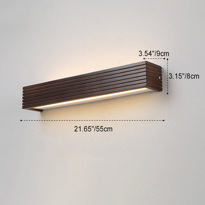 Traditional Wood Wall Light