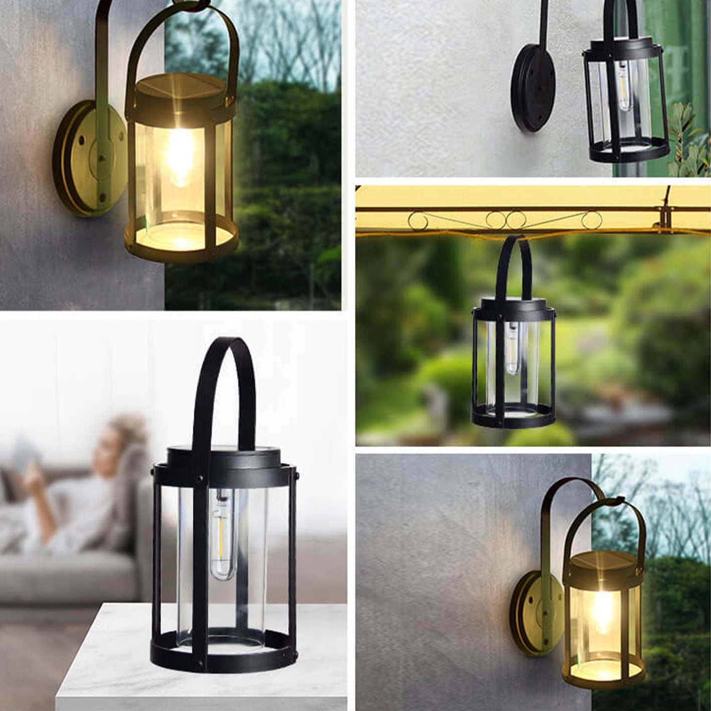 Solar Waterproof LED Portable and Hangable Outdoor Light