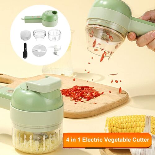 4-in-1 Electric Food Cutter and Chopper