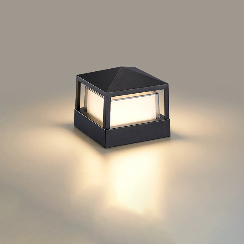 Industrial Aluminum Cylinder LED Outdoor Lawn Light