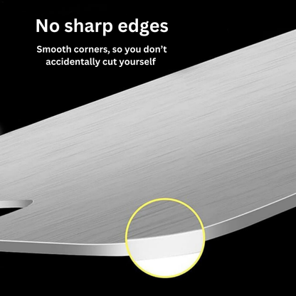 Titanium Cutting Board with Rounded Edges
