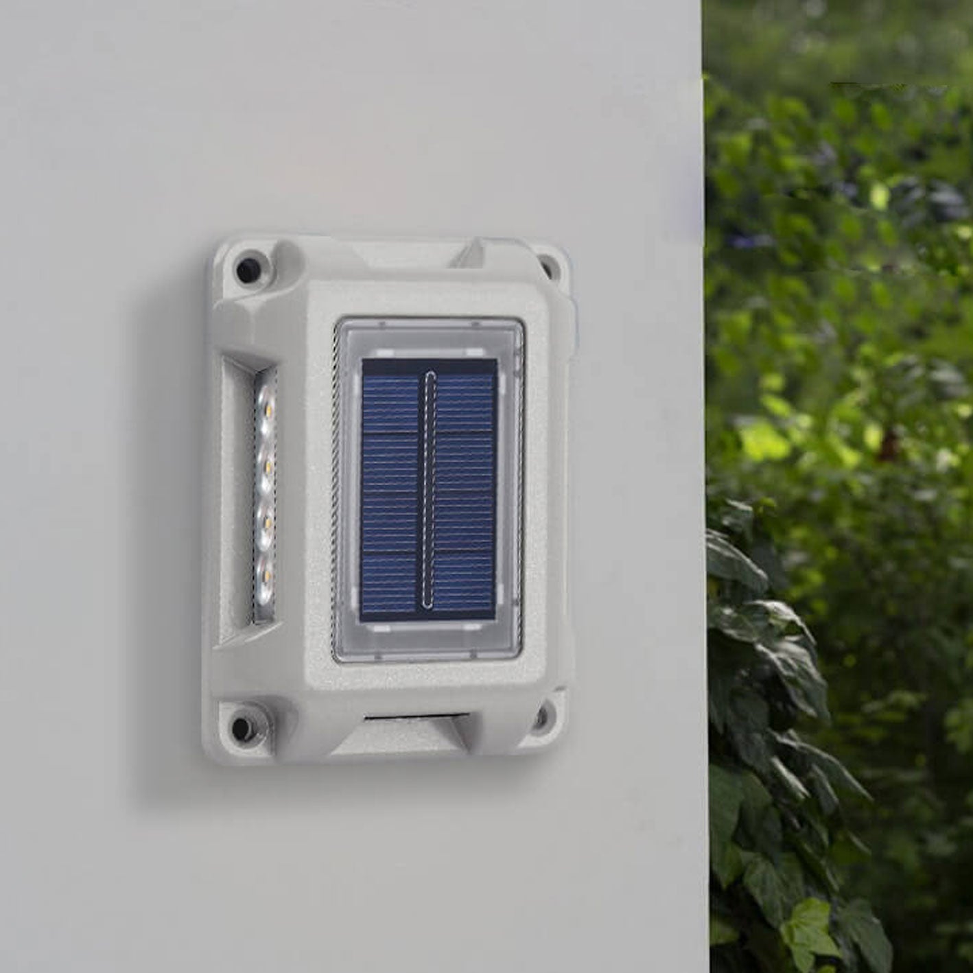Solar Garden Bidirectional Lighting Wall Sconce Lamp