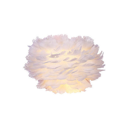 Nordic Creative Feather 1-Light Wall Sconce Lamp