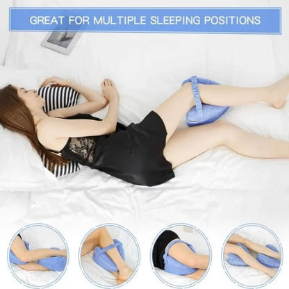 Memory Foam Leg Pillow with Strap