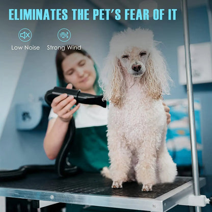 High Velocity Dog Grooming Dryer, Adjustable Heat