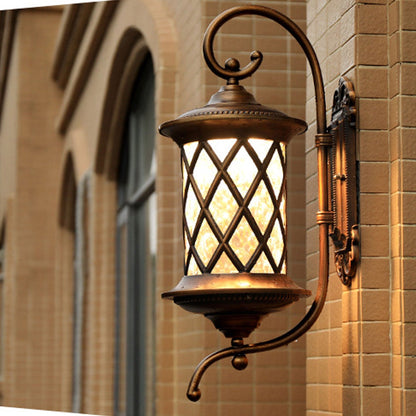 European-style Waterproof LED Outdoor Wall Sconce Lamp