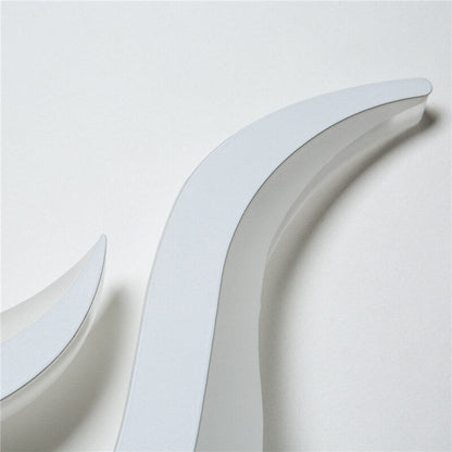 Flame Shaped Acrylic 1-Light LED Wall Sconce Lamp