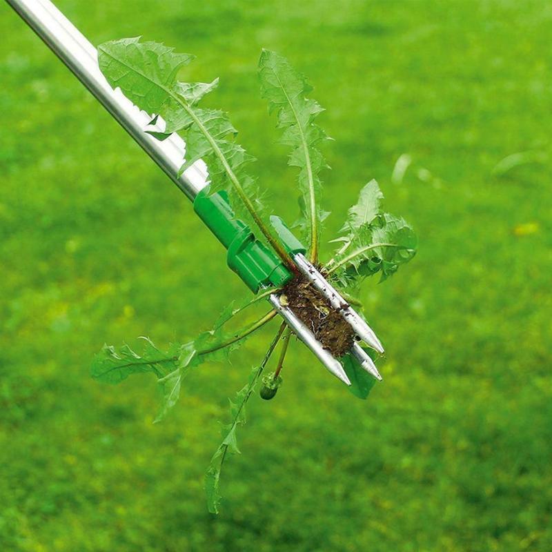 Standing Weed Puller with Foot Pedal & Claws