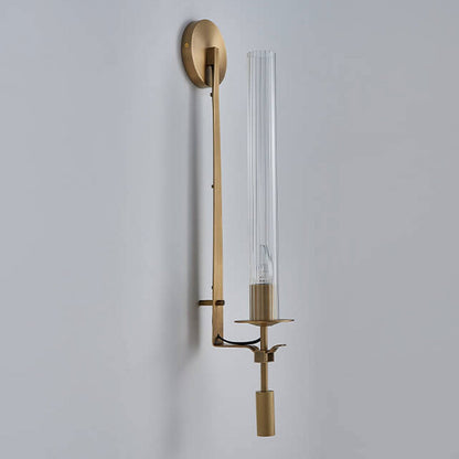 Modern Light Luxury All Copper 1-Light Wall Sconce lamp
