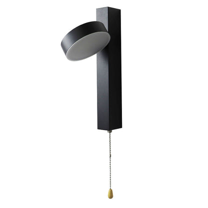 Wrought Iron Acrylic Pull Wire Switch LED Wall Sconce Lamp