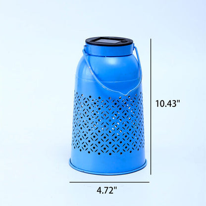 Solar Design Hollow Pattern LED Outdoor Decorative Light