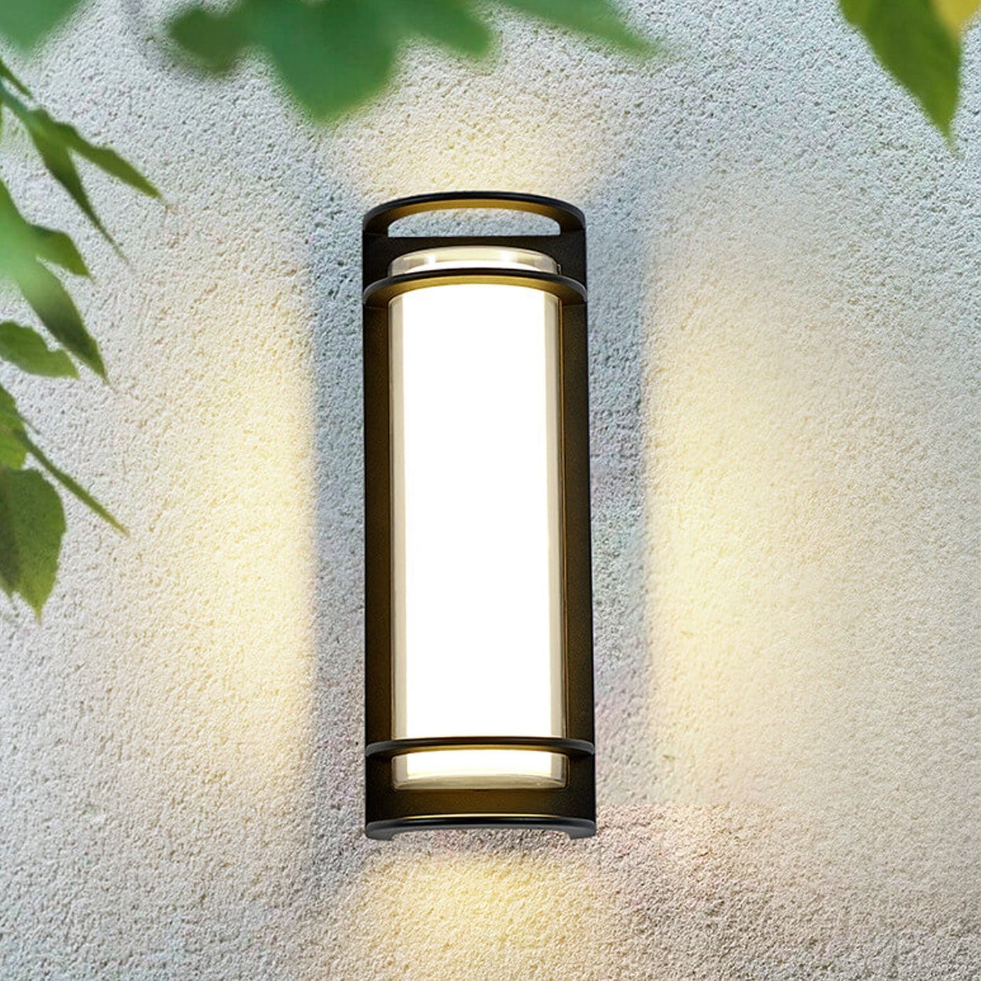 Outdoor Column Waterproof LED Garden Wall Sconce Lamp