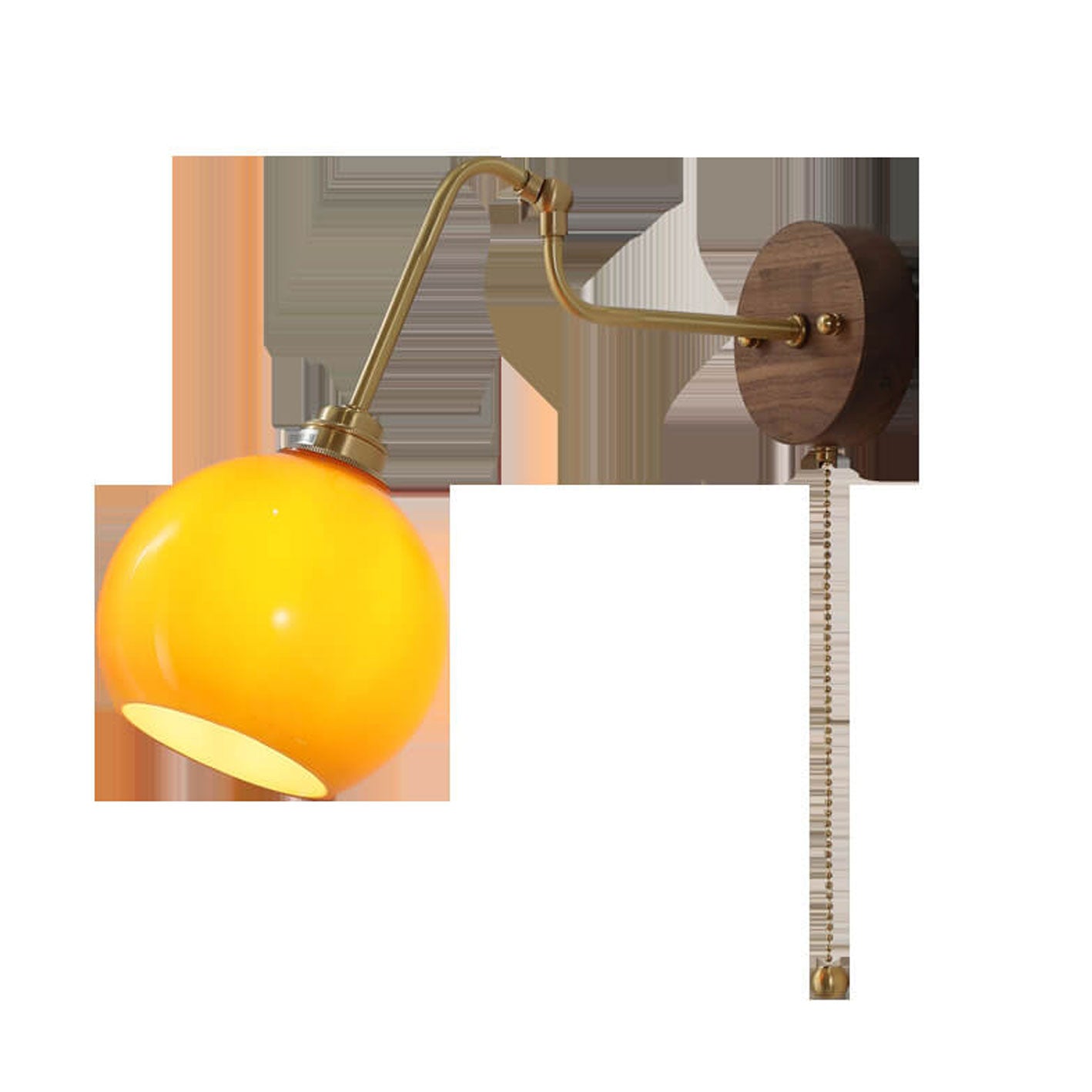 Japanese Glass Adjustable Design LED Wall Sconce Lamp