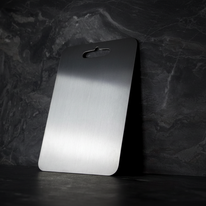 Titanium Cutting Board with Rounded Edges