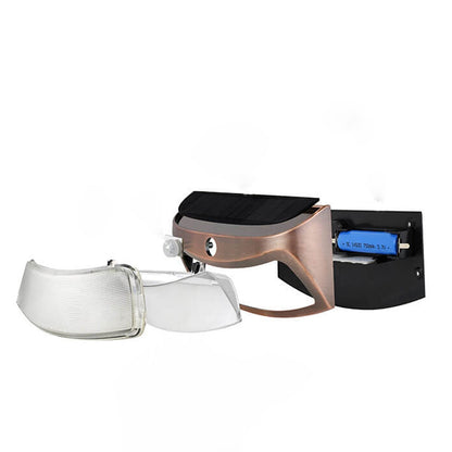 Solar Outdoor Waterproof Patio LED Wall Sconce Lamp