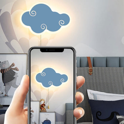 Nordic Simple Cloud Cartoon Design LED Wall Sconce Lamp