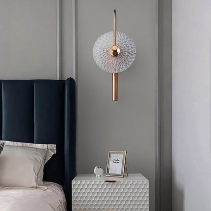 Modern Light Luxury Handmade Glass 1-Light Wall Sconce Lamp