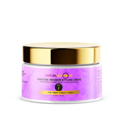 Step 2: Moisture Infusion Styling Creme (For Tight Curls)